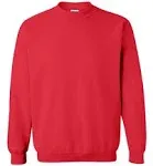 Gildan 18000 Heavy Blend Crewneck Sweatshirt - Red, XL