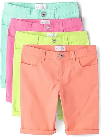 The Children's Place Girls' Sold Skimmer Shorts