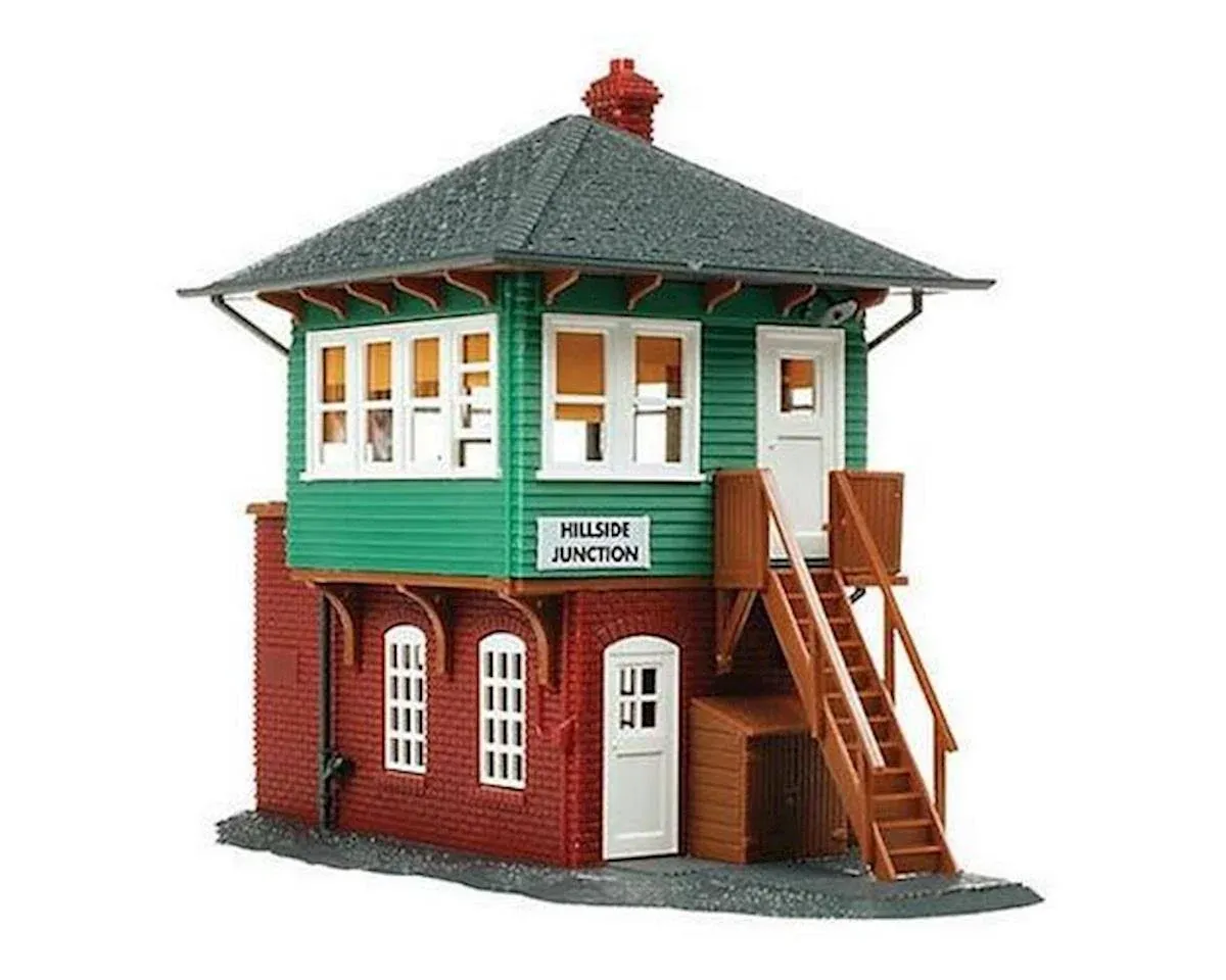 Atlas 704 HO-Scale Signal Tower KIT, Molded in Colored Plastic, No Painting