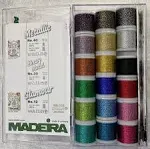 Madeira Clear Box: Metallic: Supertwist: 18 x 200m: Spools