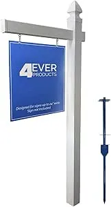 4Ever Products Real Estate Sign Post