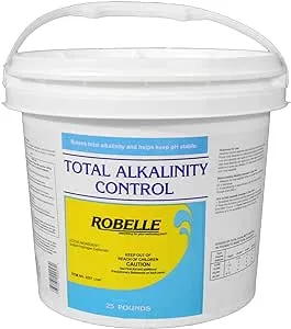 Robelle Swimming Pool Chemical Total Alkalinity Control - 25 Lbs.