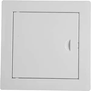 Vent Systems 6'' x 6'' Inch Metal Access Panel - Easy Access Doors - Access Panel for Drywall, Wall and Ceiling Electrical and Plumbing Service Door Cover Gray