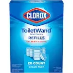 Clorox Toilet Wand Disposable Toilet Cleaning System, 1 ToiletWand Handle and 36 Disinfecting Refill Heads