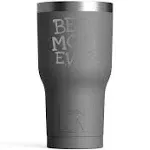 RTIC 20 oz. Vacuum Insulated Stainless Steel Tumbler - Matte Graphite, Silver