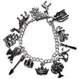 Chronicles of Narnia ( 12 Themed Charms) Assorted Metal Charm BRACELET