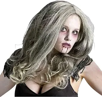 Halloween wig queen zombie