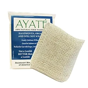 Wash Cloth - 100% Natural Fibers - Exfoliate and Renew Your Skin