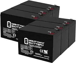 Mighty Max Battery 12V 9Ah SLA Battery Replacement for HR-1234W-F2-6 Pack