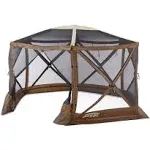 Clam Corporation Clam 12873 Sky Screen Shelter, Brown