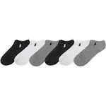 Polo Ralph Lauren Women's Cushion Low Cut Socks - 6 Pack, 9 - 11, Cotton