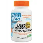 Doctor's Best, High Potency Serrapeptase, 120,000 SPU, 270 Veggie Caps