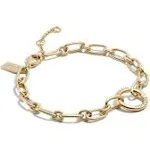 Coach Chain Link Bracelet