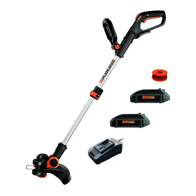 Worx Power Share 20V Cordless String Trimmer w/Quick Charger