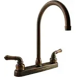 Dura Faucet J-Spout RV Kitchen Faucet - Oil Rubbed Bronze DF-PK330HC-ORB