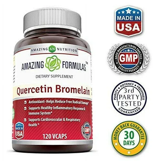 Amazing Nutrition Quercetin Bromelain