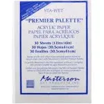 Premier Acrylic Paper and Sponge Refills pack of 30, acrylic paper refill