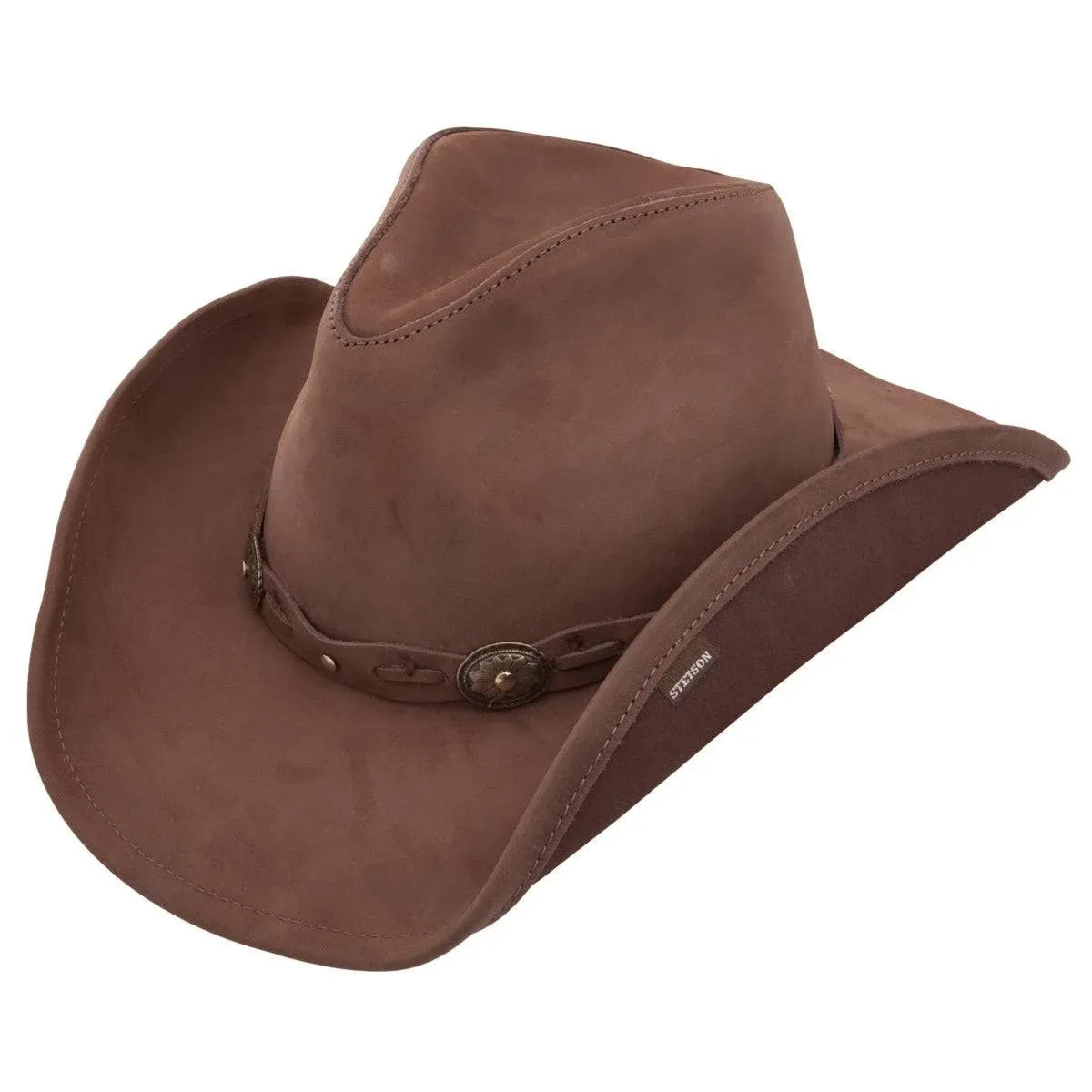 Stetson Roxbury Leather Western Hat