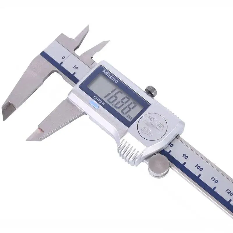 Electronic Caliper: 0 to 6", 0.0005" Resolution, IP67