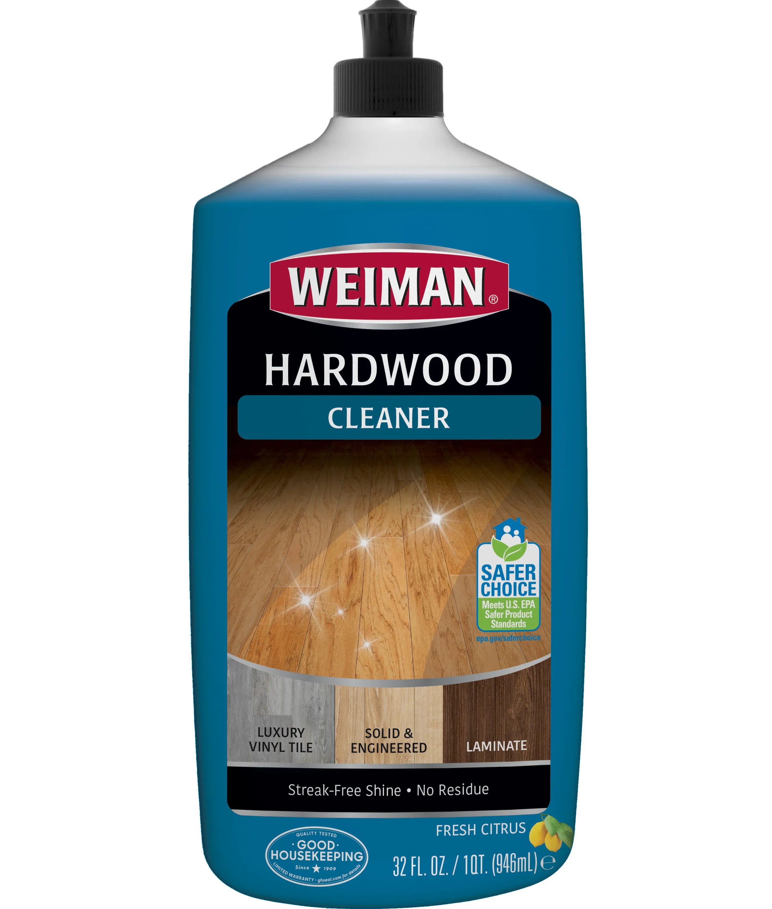 Weiman Hardwood Cleaner for Finished Floors, 32 Fl Oz (Pack of 1) 