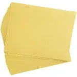 Colorations Yellow 12" x 18" Heavyweight Construction Paper- 50 Sheets