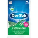 Dentek Fresh Clean Floss Picks 75 ct