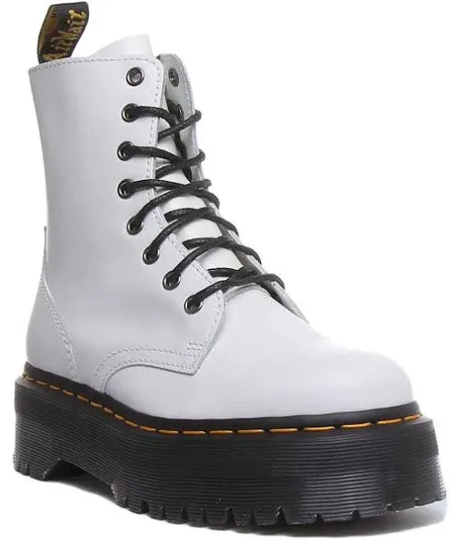 Dr. Martens, Jadon 8-Eye Leather Platform Boot for Men and Women