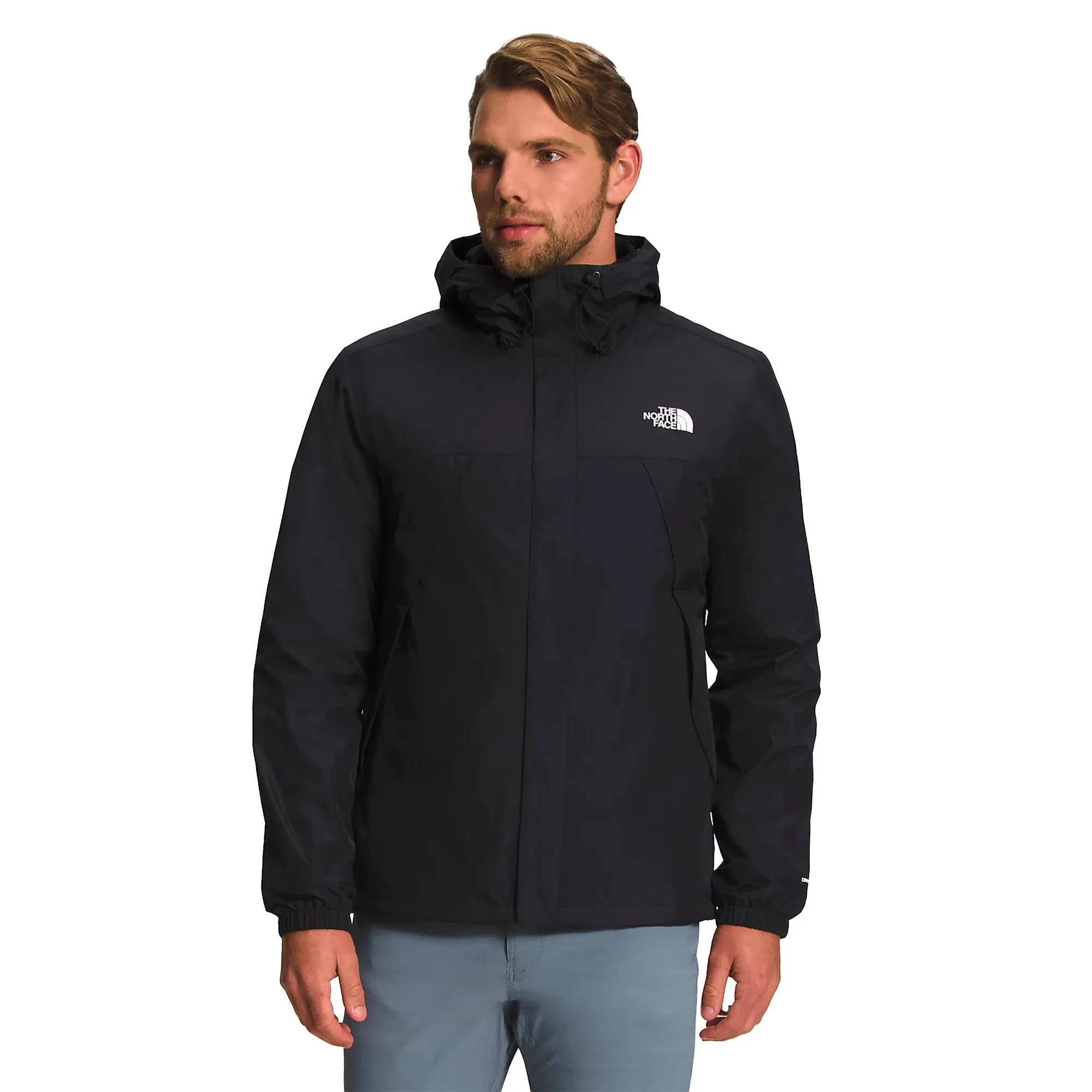 The North Face Antora Triclimate Jacket - Men's TNF Black/Vanadis Grey, XL