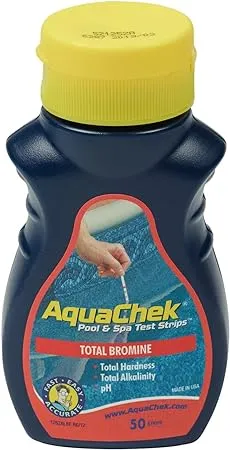 AquaChek Red 50 Bromine Test Strips