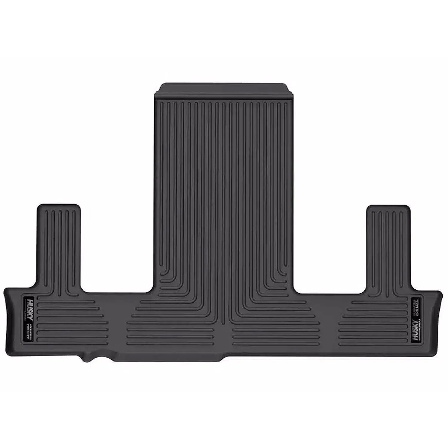 Husky Liners Weatherbeater Floor Mats | Fits 2021 - 2024 Chevrolet Suburban, GMC Yukon , Cadillac Escalade ESV w/2nd Row Bucket Seat | 3rd Row, 1-pc Black - 14231