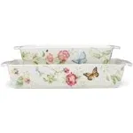 Butterfly Meadow Rectangular Baker 2-Piece Set