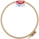 9 Inch No-Slip Embroidery Hoop, Interlocking Tongue and Groove Design