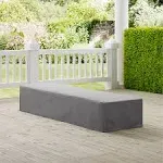 Crosley Gray Outdoor Chaise Lounge Furniture Cover