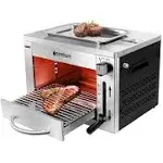 Camplux Propane Infrared Steak Grill,1600°F Fast Efficient Heating Outdoor Portable Gas Grill with Vertical Cooking