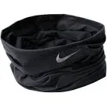 NIKE Solid Therma-Fit Running Wrap Neck Face Warmer Black-Silver Brand New Nice