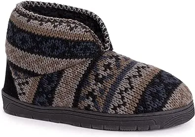 Muk Luks Men's Mark Bootie Slippers