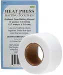 Heat Press Batting Together White-1.5&#034;X15y<wbr/>d 1574