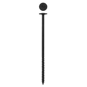 SPAX 1/4" x 6" Exterior Washer Head Structural Wood Lag Screws Powerlags Torx T-Star (50 EA) Bit Included Heavy Duty Rust Resistant