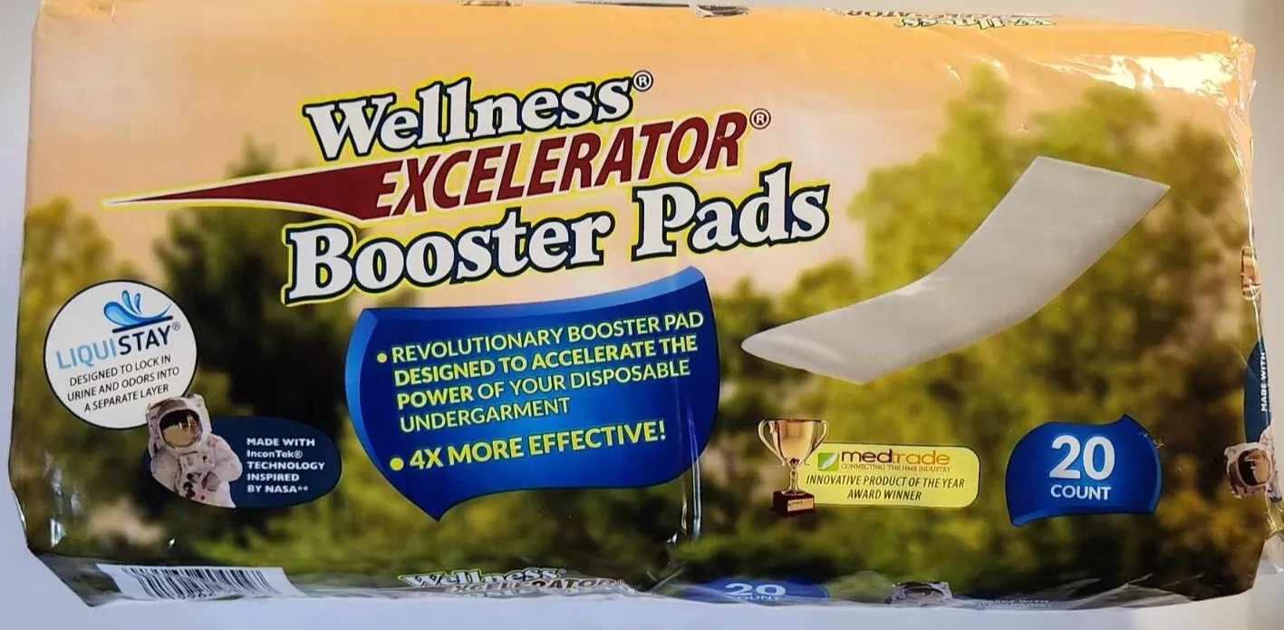 Wellness Excelerator Booster Pads Case of 160