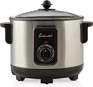 Continental Electric CP43279 5 Liter Deep Fryer Stainless Steel, Silver