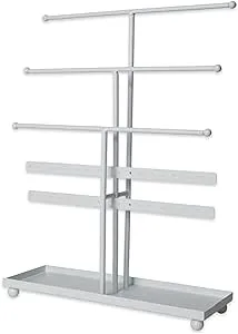 Design Imports | 3 Tier Jewelry Organizer - Black | Realry