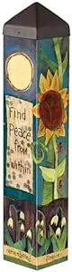 Find Peace Art Pole