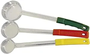 Set of 3 Portion Control Ladles 1oz 2oz 4oz Color Handles Spoodle