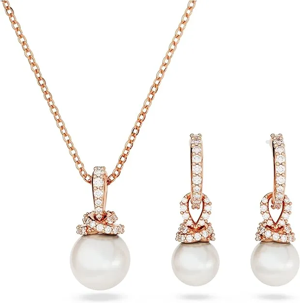 Swarovski Women's Originally Necklace & Earring Set - Metallic - Necklaces