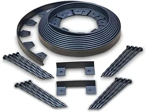 EASYFLEX No-Dig Edging Kit, 50-Feet