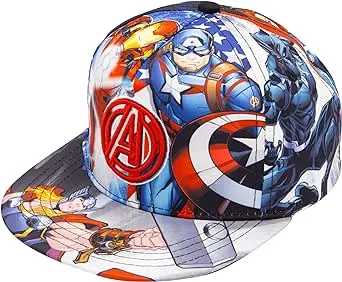 Marvel Legends Captain America, Ironman, Avengers, Hulk Baseball Cap for Boys – Avengers Hat Youth Ages 5-14