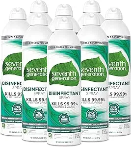 Seventh Generation Disinfectant Aerosol Spray - Eucalyptus/Spearmint/Thyme - 8 Count