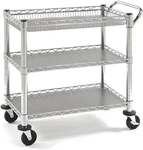 Seville Classics Heavy-Duty Commercial Utility Cart