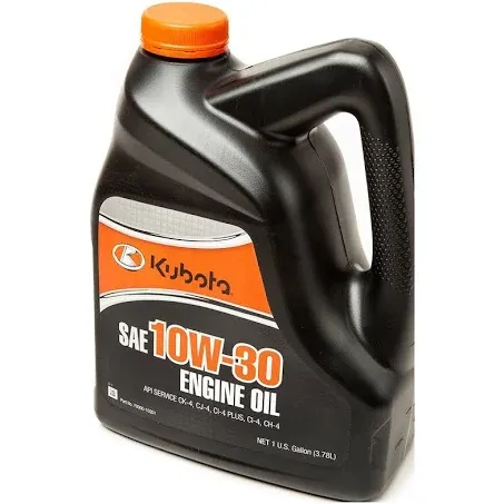 Kubota SAE 10W-30 Engine Oil Part # 70000-10201 (1) Gallon