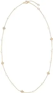 Tory Burch Kira Delicate Necklace - Pearl